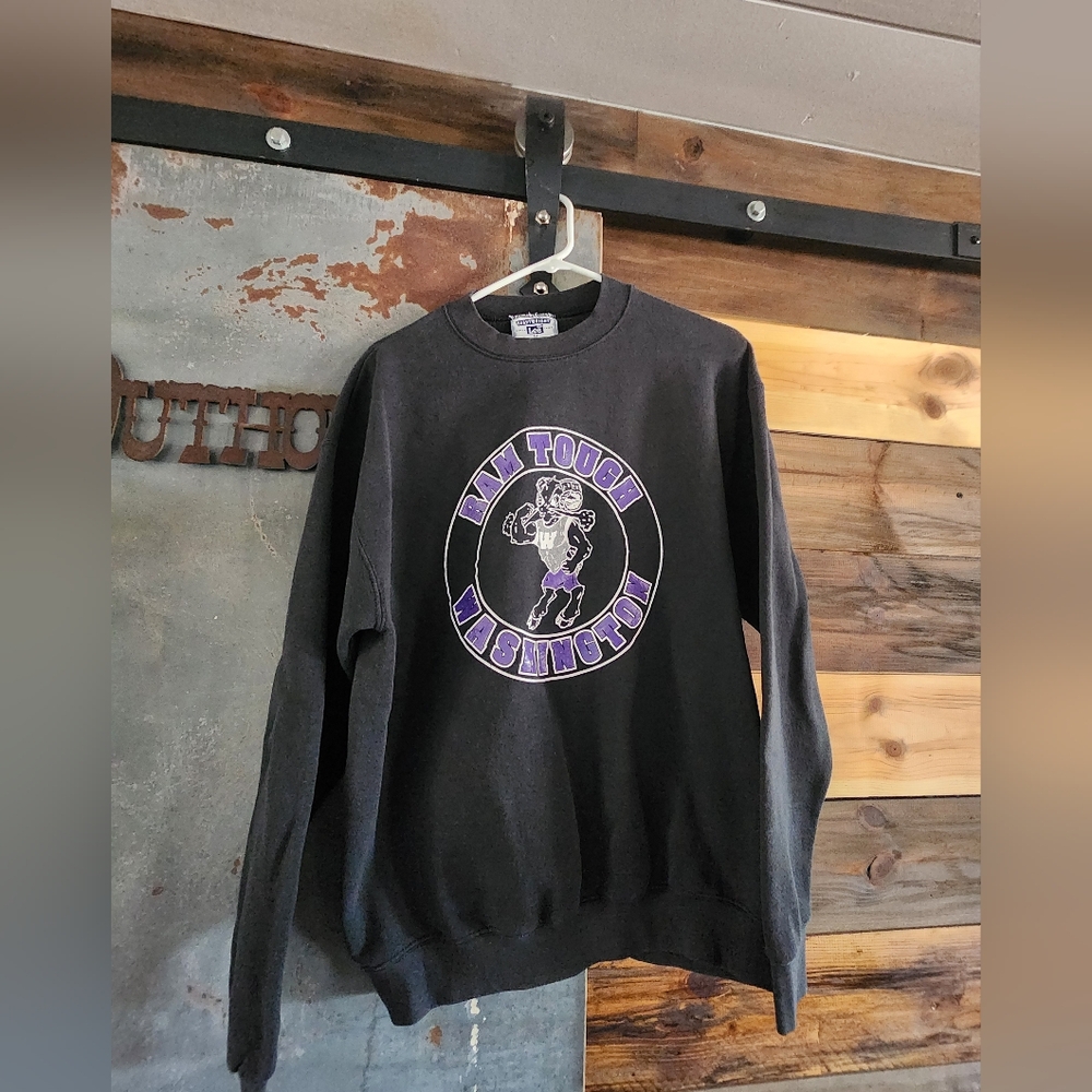 Vintage 90's Washington North Thurston Rams Sweatshirt